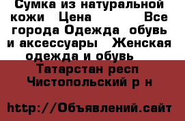 Сумка из натуральной кожи › Цена ­ 2 900 - Все города Одежда, обувь и аксессуары » Женская одежда и обувь   . Татарстан респ.,Чистопольский р-н